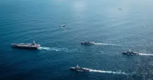 Siêu tàu sân bay Mỹ, vào biển Caribe