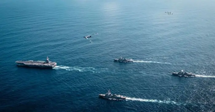 Siêu tàu sân bay Mỹ, vào biển Caribe