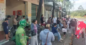 Chủ hụi biệt tăm khiến hàng chục người kéo đến đòi tiền tại TPHCM