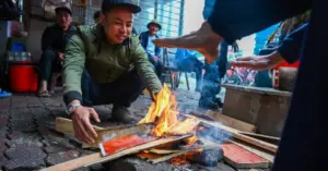 Nhiệt độ Hà Nội xuống 9 độ C