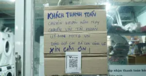 Chủ tiệm giặt ủi dán tài khoản MTTQ
