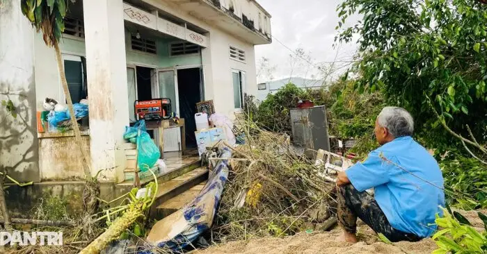 Đê Luật Lễ vỡ tại Gia Lai