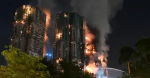 Vụ cháy chung cư Hong Kong
