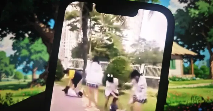 nhóm nữ sinh vây đánh bạn học