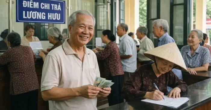 Lịch chi trả lương hưu trợ cấp BHXH tháng 1/2026