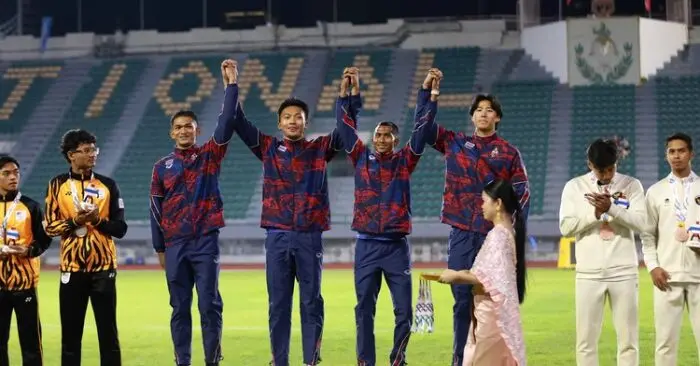 Puripol phá kỷ lục ba nội dung SEA Games 33