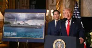 Lớp tàu Trump Ông Trump công bố lớp tàu chiến mang tên mình