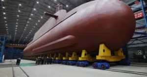 Triều Tiên công bố ảnh tàu ngầm hạt nhân chiến lược