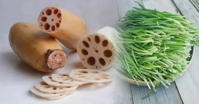 Nam không thể thiếu hẹ, nữ không thể thiếu ngó sen là vì đâu?