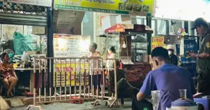 Tài xế xe ôm đâm chủ quán nước – Mâu thuẫn gây hậu quả