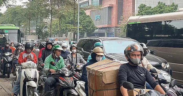 Mưu sinh giữa ô nhiễm không khí sức khỏe bị bào mòn