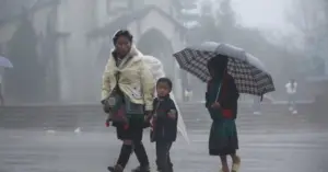 Nhiều nơi ở miền Bắc rét đậm rét hại