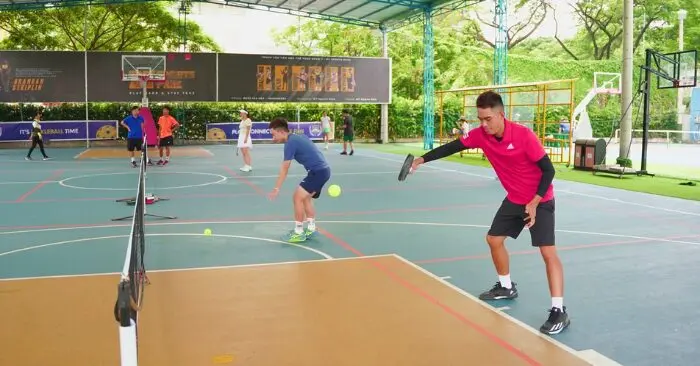Tiếng póc póc sân pickleball