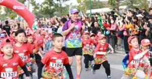 Kun Marathon Hải Phòng quy tụ hàng nghìn vận động viên nhí