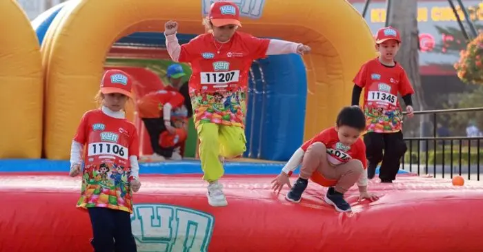 Kun Marathon Hải Phòng quy tụ hàng nghìn vận động viên nhí