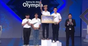 Nam sinh Hải Phòng giành vòng nguyệt quế Olympia
