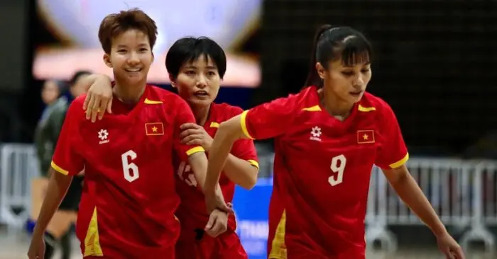 Futsal nữ Việt Nam giành HCV SEA Games