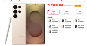 Galaxy S25 Ultra giảm mạnh