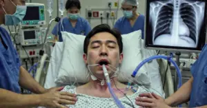 Chàng trai hôn mê sau khi tự truyền dịch giải rượu