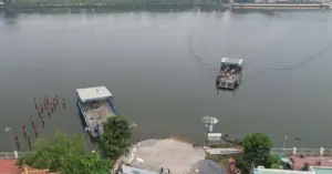 Phà Bình Quới qua sông Sài Gòn