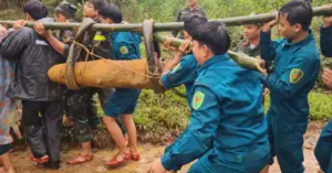 Xử lý an toàn quả bom MK81 tại Đà Nẵng