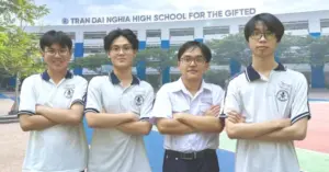 Thành tích hiếm có của bốn nam sinh đạt giải nhất học sinh giỏi quốc gia