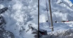 Tuyết lở nhấn chìm khu trượt tuyết đỉnh Elbrus