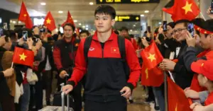 U23 Việt Nam về nước