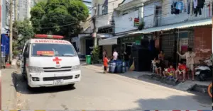 thanh niên tử vong trước cửa phòng trọ