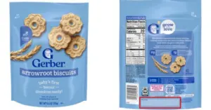 Thu hồi Gerber: Nestlé rút 21 lô bánh ăn dặm