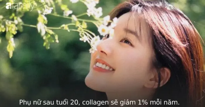 Tăng collagen tự nhiên giúp da căng bóng đón Tết