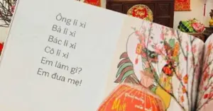 Bài thơ về lì xì ngày Tết gây tranh luận