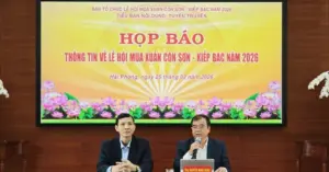 Lễ hội Côn Sơn - Kiếp Bạc 2026 đổi mới toàn diện