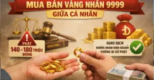 Mua bán vàng nhẫn 9999