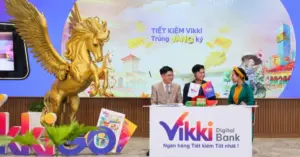 Ngân hàng số Vikki trao 1 ký vàng