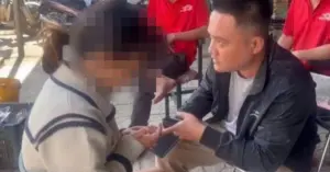 Người phụ nữ gửi tin cầu cứu công an