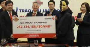 Người trúng Vietlott 257 tỷ đồng
