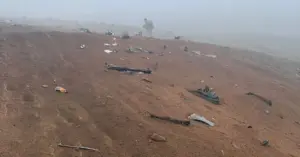 Rơi trực thăng ở Peru