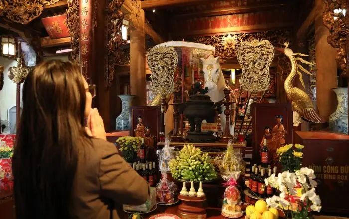 Đền Bạch Mã và câu chuyện ngựa trắng xây thành Thăng Long