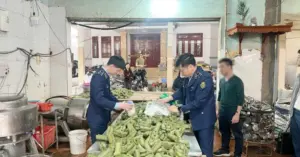 vụ sản xuất thực phẩm chứa hàn the
