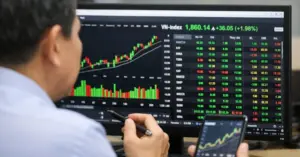 VN-Index tăng vọt sau Tết