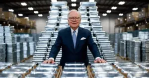 Warren Buffett thích bạc hơn vàng