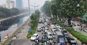 xây cầu cạn mở rộng Vành đai 2