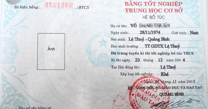 Lãnh đạo xã tại Quảng Trị bị nghi vấn về bằng cấp bổ túc
