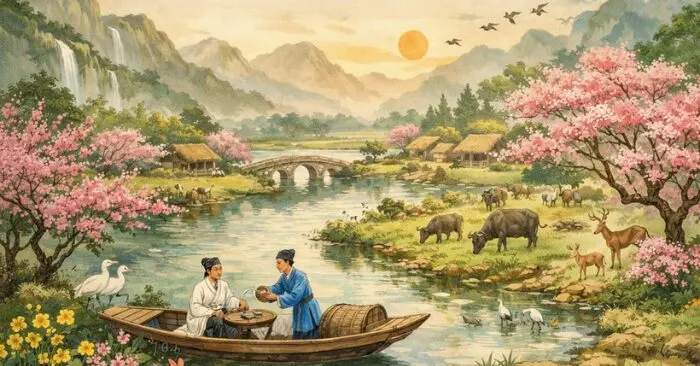 Giải thấp sinh khí đầu xuân: phép dưỡng sinh thuận theo tự nhiên