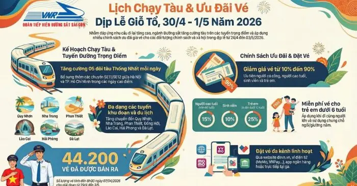 Đường sắt tăng chuyến