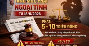 Tăng mức phạt ngoại tình
