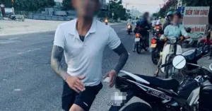 Gia Lai: Cảnh sát xác định danh tính gã đàn ông xăm trổ đánh phụ nữ