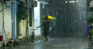 Mưa dông Hà Nội