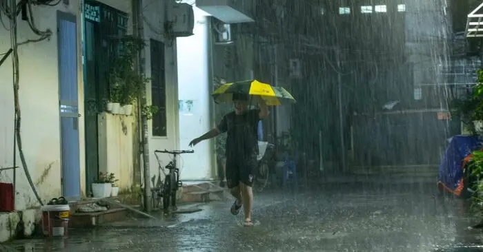 Mưa dông Hà Nội